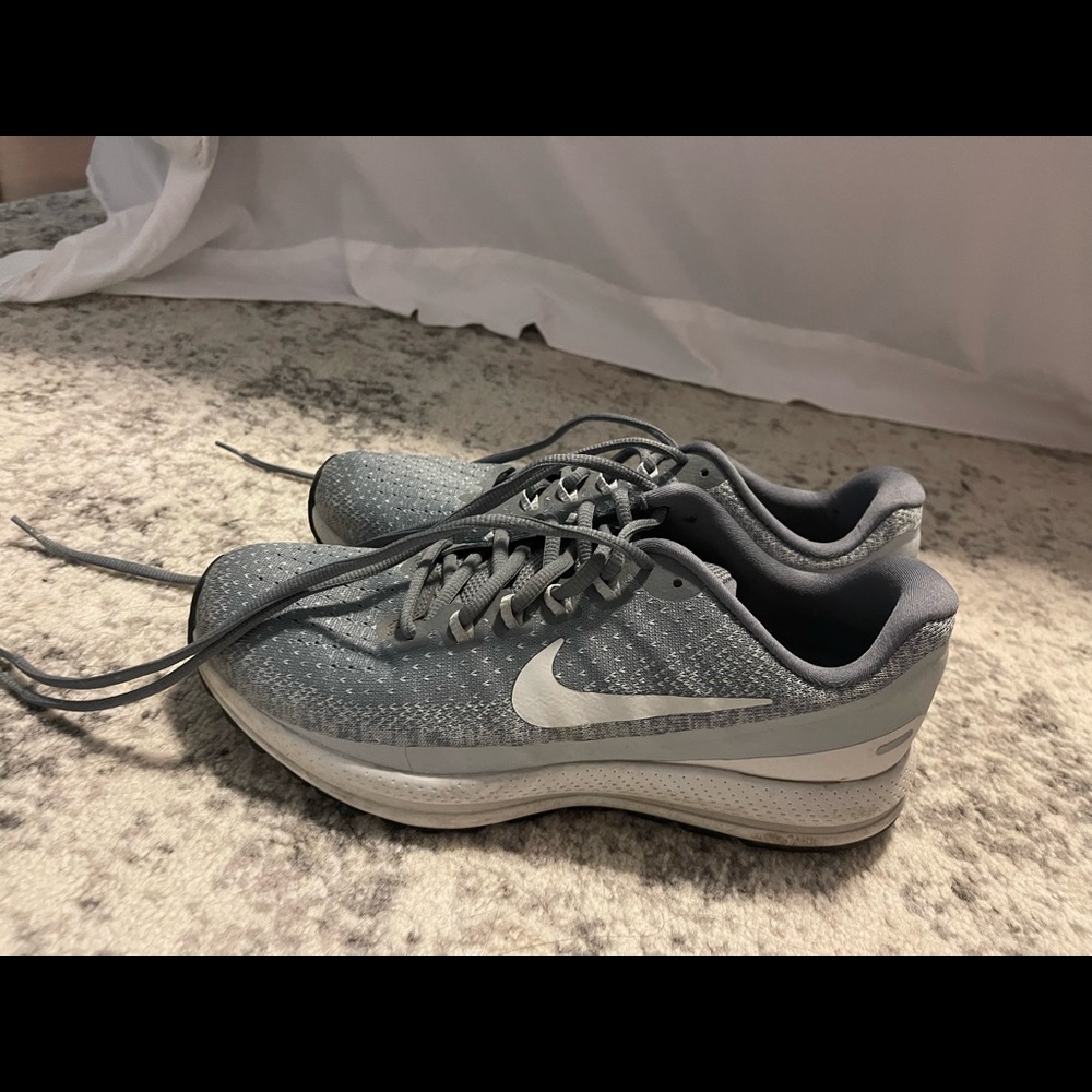 Grey Nike Running Shoes